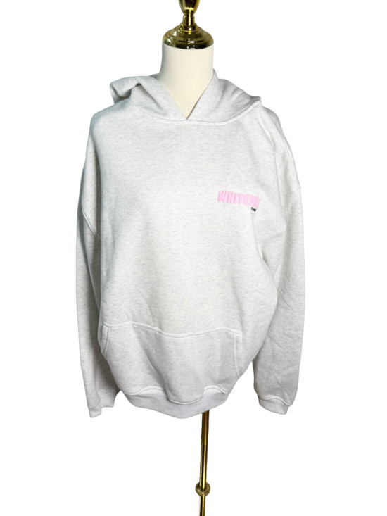 White Fox Tops - White Fox 11th Street Oversized Hoodie in Ash Grey